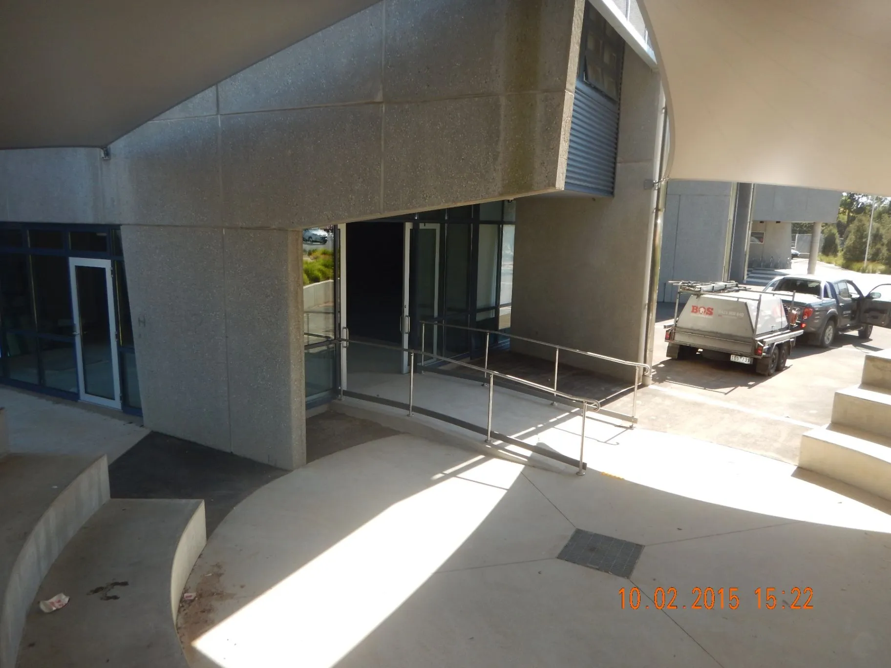 Completed Monash interior and stair connection